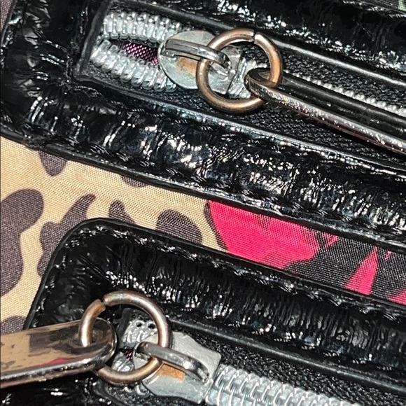 Betsey Johnson Leopard Print Floral Crossbody - Picture 13 of 14